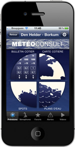 Application Météo Marine pour iPhone Application Météo Marine pour iPhone